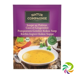 Natur Compagnie Kuerb Ingw Kokossuppe Bio Beutel 40g