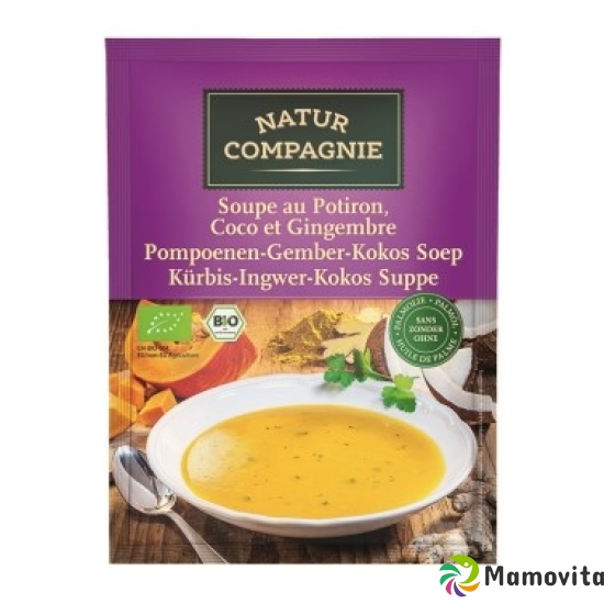 Natur Compagnie Kuerb Ingw Kokossuppe Bio Beutel 40g buy online