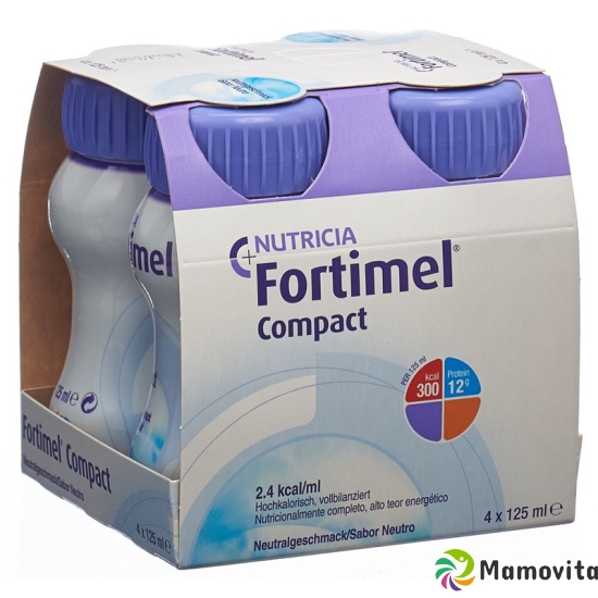 Fortimel Compact Neutral 4 Bottles 125 ml buy online