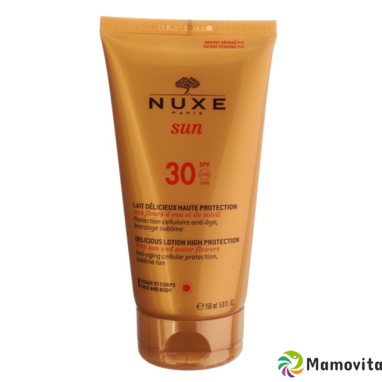 Nuxe Lait Sun Delicieux Visage & Corps Sun Protection Factor 30 150 ml buy online