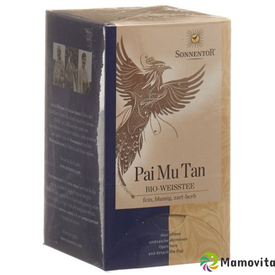 Sonnentor White Tea Pai Mu Tan Battalion 18 pieces buy online