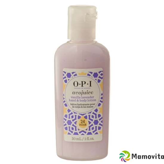 OPI Avojuice Vanilla Lav Hand&body 30ml buy online