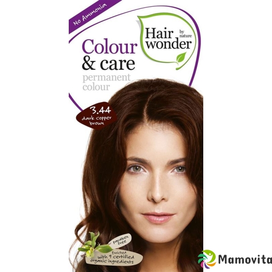 Henna Hair Color Wonder & Care 3:44 dark copper brown buy online