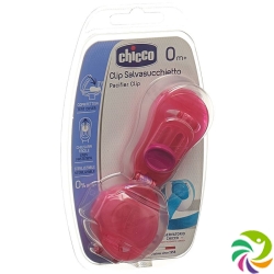 Chicco teat protection with clip PINK 0m +