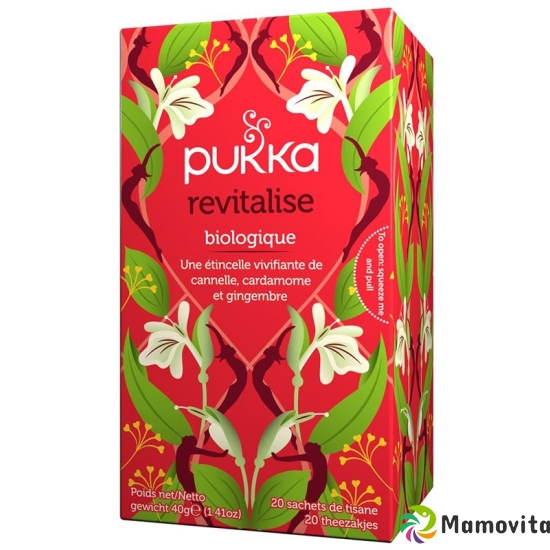 Pukka Revitalize Thé bio Btl 20 pcs buy online