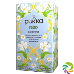 Pukka Relax Thé bio français Btl 20 pcs