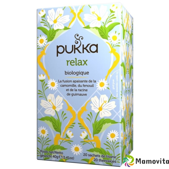 Pukka Relax Thé bio français Btl 20 pcs buy online