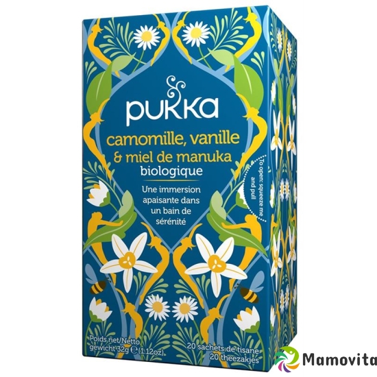 Pukka Camomille vanilla & Miel de Manuka Thé bio Btl 20 pcs buy online