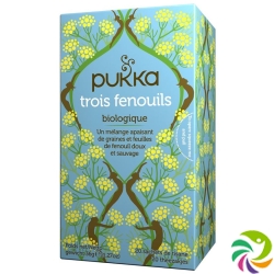 Pukka Trois Fenouils Thé bio Btl 20 pcs