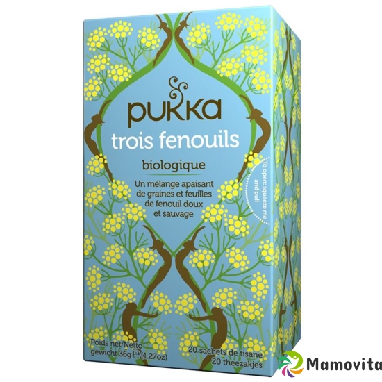 Pukka Trois Fenouils Thé bio Btl 20 pcs buy online