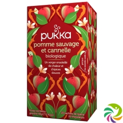 Pukka Pomme Sauvage Cannelle et Gingembre Thé organic bag 20 pcs