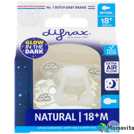 Difrax pacifiers Natural 18 + M Special Edition Silicon buy online