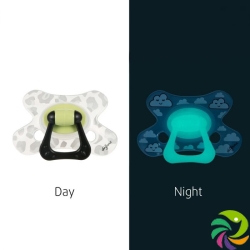 Difrax Nuggi Natural 12 + M Night Silicone