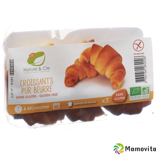 Nature & Cie croissants Nouveau gluten free 150 g buy online