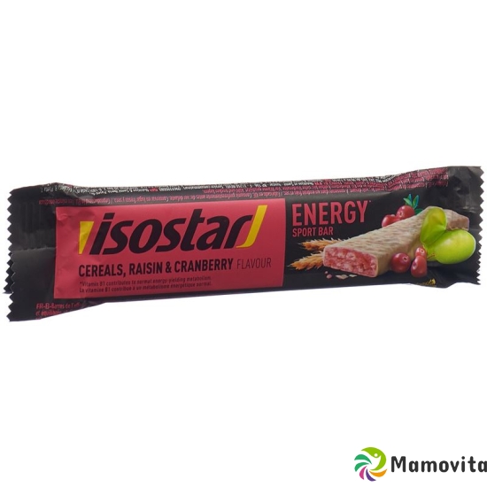 Isostar Energy Bar Cranberry 40g buy online