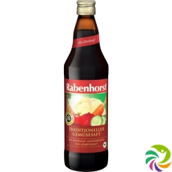 Rabenhorst Organic Vegetable Juice Bottle 750 ml