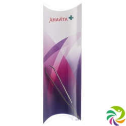 Amavita tweezers 9cm Angled Matt