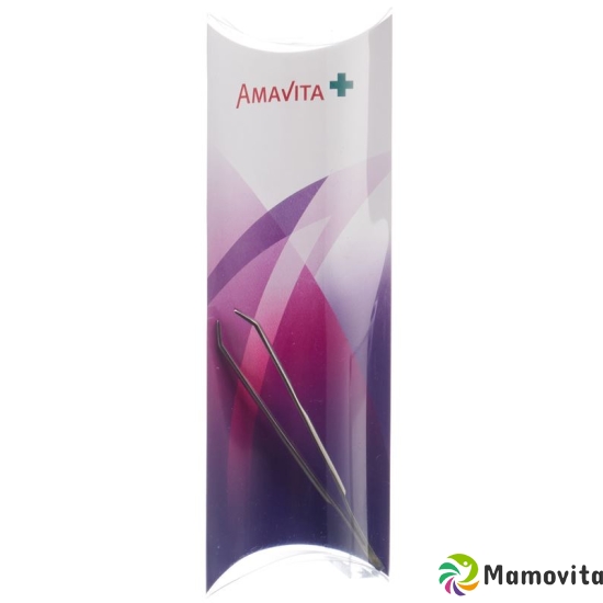 Amavita tweezers 9cm Angled Matt buy online