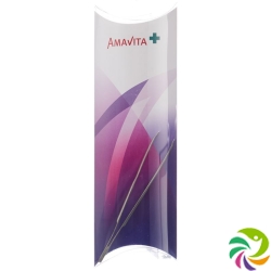 Amavita tweezers 9cm Straight Matt