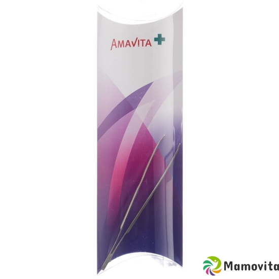 Amavita tweezers 9cm Straight Matt buy online