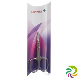 Amavita nail and cuticle scissors 9cm Matt