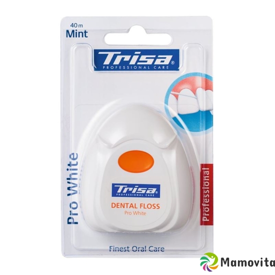 Trisa dental floss 40m Pro White buy online