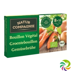 Natur Compagnie Gemüsebouillon Bio 8 Würfel 84g