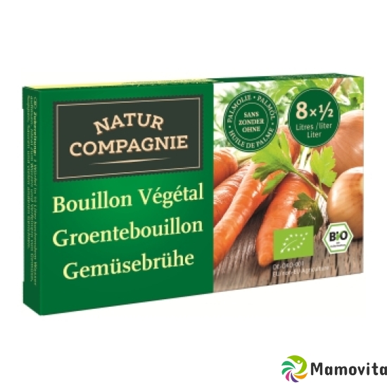 Natur Compagnie Gemüsebouillon Bio 8 Würfel 84g buy online