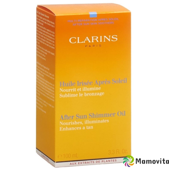 Clarins Solaire Huile Irisee Apres Soleil 100ml buy online