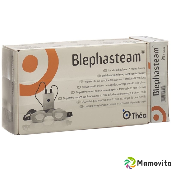 Blephasteam heat glasses incl. 100 free-rings buy online