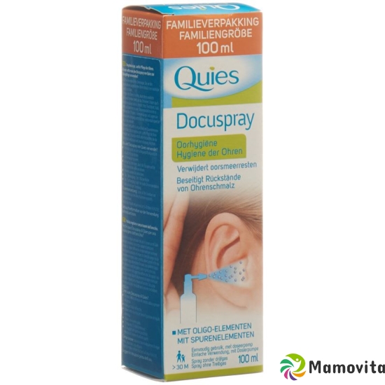 Quies Docuspray hygiene of the ears 100 ml buy online