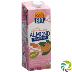 Isola Bio almond drink unsweetened 1 lt