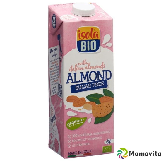 Isola Bio almond drink unsweetened 1 lt buy online