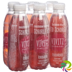 VIVITZ organic juice Rhubarb 6 x 0.5 lt