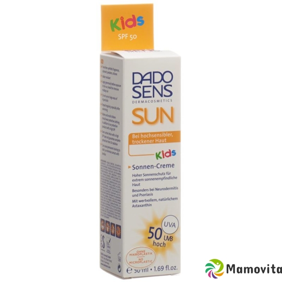 Dado Sens Sun sun cream Kids Sun Protection Factor 50 50 ml buy online