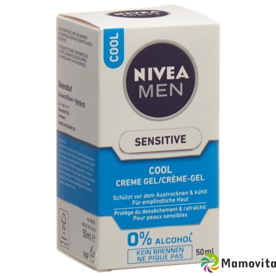 Nivea Men Sensitive Cool Creme Gel 50ml buy online