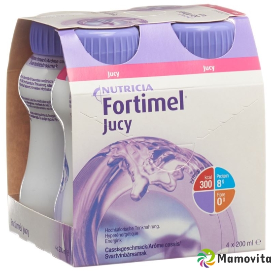 Fortimel JUCY Cassis 4 x 200ml buy online