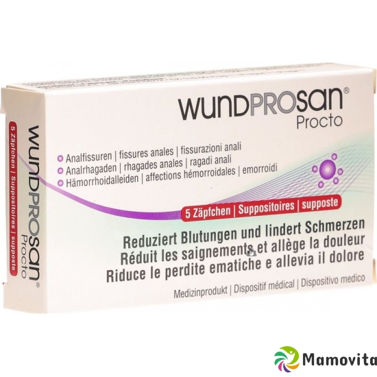 Wound Prosan Procto Supp 5 pcs buy online