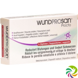 Wound Prosan Procto Supp 10 pcs