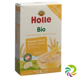 Holle fruit mash banana semolina bio 250 g