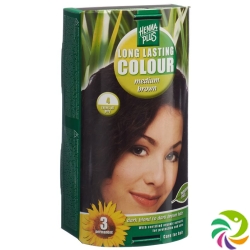 Henna Plus Long Lasting Color medium brown 4