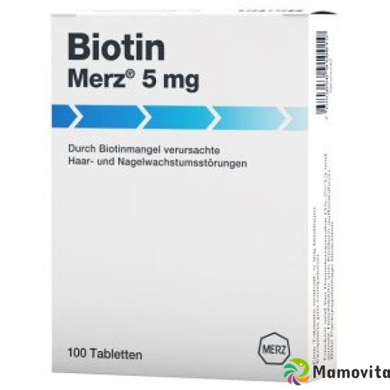 Biotin 5 mg tbl Merz 25 pcs buy online