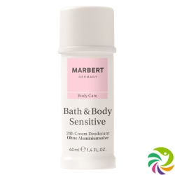 Marbert Bath & Body Sensitive 24H Anti Pers Cream Deodorant 40 ml