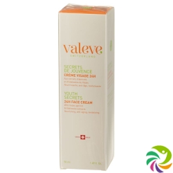 valeve crème visage 24 hours secrets jouvence 50 ml