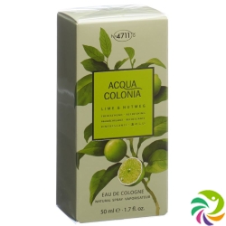 4711 Acqua Colonia Lime & Nutmeg cologne spray 50 ml