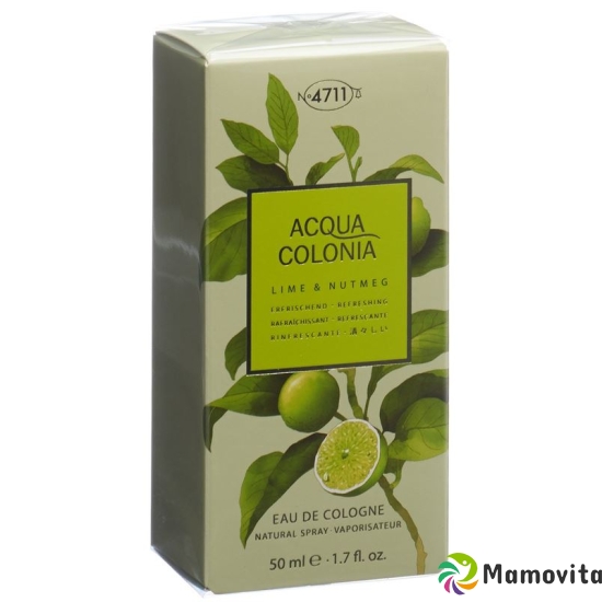 4711 Acqua Colonia Lime & Nutmeg cologne spray 50 ml buy online