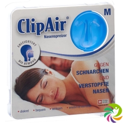 Oscimed ClipAir nasal dilator M for sleeping with storage box