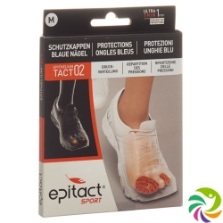 Epitact sport toe cap with blue nails M 25mm 2 pcs