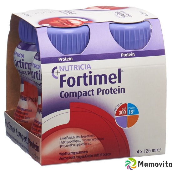 Fortimel Compact protein Forest fruit 4 bottles 125 ml buy online