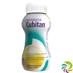 Cubitan liquid food vanilla 4 x 200 ml